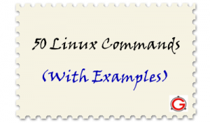 How to write unix commands