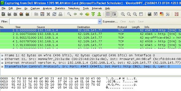 wireshark filter port 443