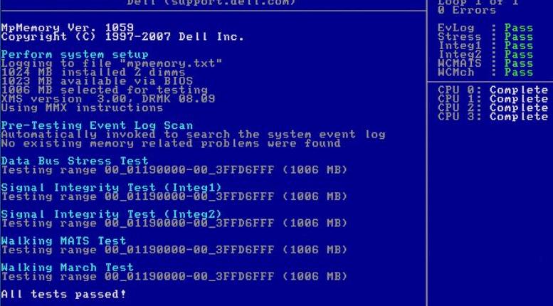 dell computer diagnostic test