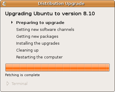 Ubuntu - Preparing to Upgrade