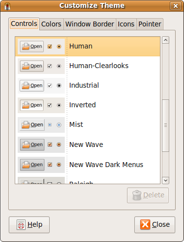 Fig: Customize Ubuntu Themes