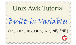 8 Powerful Awk Built-In Variables – Fs, Ofs, Rs, Ors, Nr, Nf, Filename, Fnr