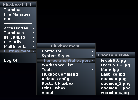 Fluxbox screenshot v3 by endel on DeviantArt