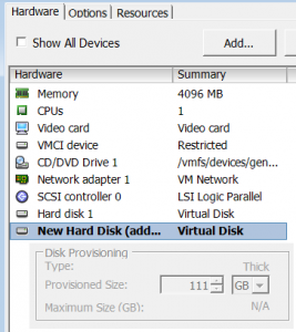VMWare ESXi 4: How to Add Virtual Hard Disk (from Datastore) to a VM ...