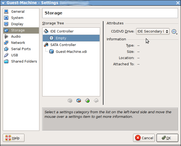 parrot virtualbox network settings