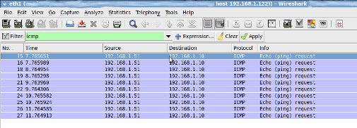 how to use wireshark to get ip on lan network