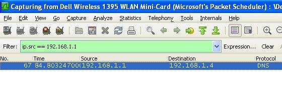 display filter wireshark