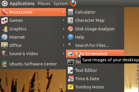 4 to Take Screenshot in Ubuntu Linux