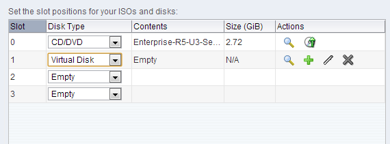 Oracle VM Create vm Virtual Disk