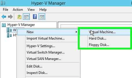 How To Create Virtual Machine From Hyper V Manager Windows Server