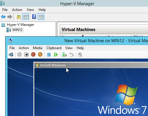 enable enhanced session hyper v windows 7