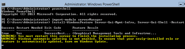 Windows Install Feature