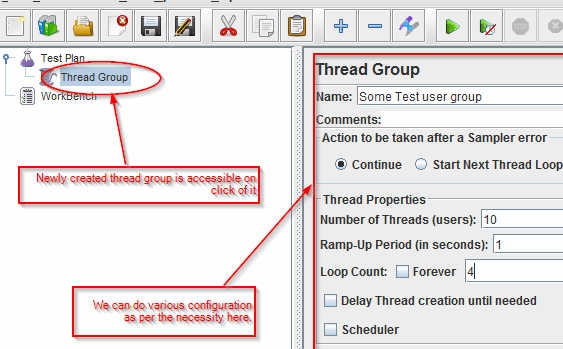 JMeter View Thread Group