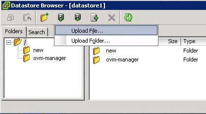 ESXi ISO Datastore Browser