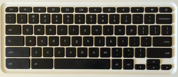 Chromebook Keyboard Layout